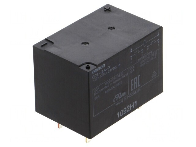 Releu electromagnetic DPST-NO 24VDC G7L-X 1.9W