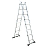 Scara multifunctionala din aluminiu cu 4 segmente, 4,6 m, 150 kg