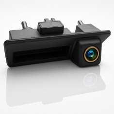 Camera De Marsarier AutoREY&reg; Dedicata Pentru Audi A3 A4 A5 Q3 Q5 Si VW Passat B6 B7 Golf 6 Tiguan Touran, Montaj In Maner Portbagaj, Unghi 170&deg;, Rezis