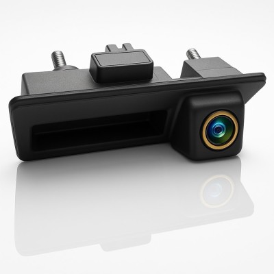 Camera De Marsarier AutoREY&amp;reg; Dedicata Pentru Audi A3 A4 A5 Q3 Q5 Si VW Passat B6 B7 Golf 6 Tiguan Touran, Montaj In Maner Portbagaj, Unghi 170&amp;deg;, Rezis foto