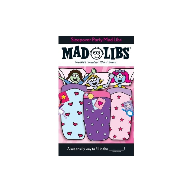 Sleepover Party Mad Libs