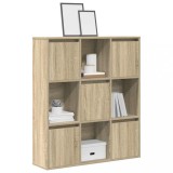 VidaXL Bibliotecă, stejar sonoma, 89x24x101,5 cm, lemn prelucrat