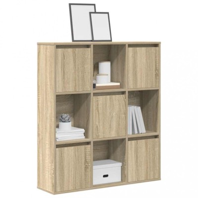 Gossi biblioteca, stejar sonoma, 89x24x101,5 cm, lemn prelucrat foto