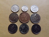 Cehia Lot nr. 1 - 9 monede ( 1993 - 2009 ), Europa, Nichel