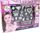 Set creativ de colorat bijuterii cu 3 markere incluse, +4 ani