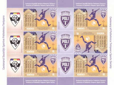 ROMANIA 2021 - CENTENAR POLITEHNICA TIMISOARA, MINICOALA, MNH - LP 2349 foto