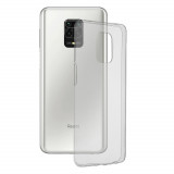 Husa silicon Xiaomi rosu mi Note 9s / Note 9 Pro / Note 9 Pro Max Transparent