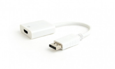 CABLU video GEMBIRD, adaptor DisplayPort (T) la HDMI (M), 10cm, rezolutie foto