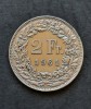 2 Francs 1961, Elvetia - B 4377, Europa