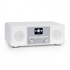 OneConcept Streamo CD, radio prin internet, 2 x 10 W, WLAN, DAB +, FM, CD player, BT, alb foto