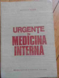 Urgente In Medicina Interna - Gh. Mogos ,529395