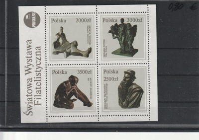 Statui ,expo filatelica ,Polonia. foto