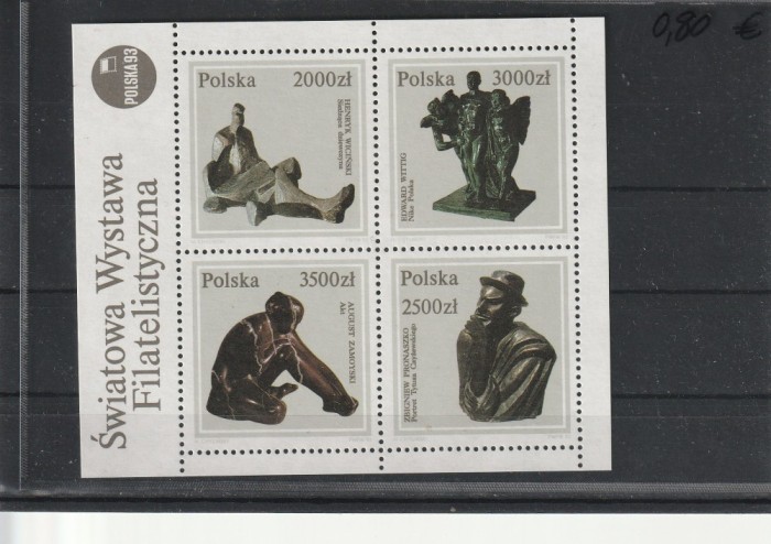 Statui ,expo filatelica ,Polonia.