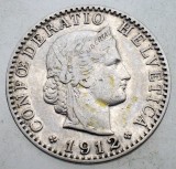 1.359 ELVETIA 20 RAPPEN 1912 B