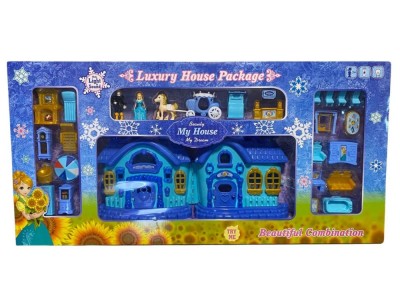 Casa de papusi pliabila foto