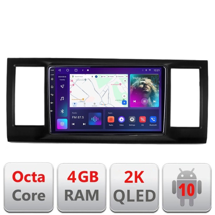 Navigatie VW Caravelle 2015- C-caravelle Android Octa Core Ecran 2K QLED GPS 4G 4+32GB 360 KIT-caravelle+EDT-E409-2K CarStore Technology