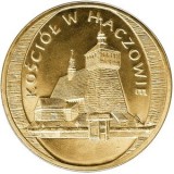 POLONIA 2 ZLOTI / ZLOTE 2006 , The CHURCH in HACZOW , XF+/ a UNC , KM 547