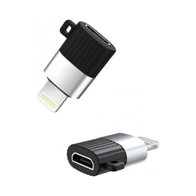 Adaptor Micro USB mama - iPhone Lightning XO NB149-B foto