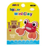 Plastilina iClay MiniClay model crab,30 grame