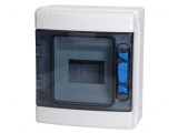 Carcasă Modulară IP65 Albă ABS 6 Moduli