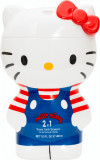 Gel de dus si sampon figurina 2D Hello Kitty, 400ml, Airval
