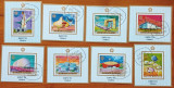 AJMAN-&#039;&#039;EXPO-TOKIO&#039;&#039;- 8 MINI-Colite-stamp., Stampilat