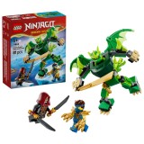LEGO NINJAGO Pachet de lupta cu robotul dragon al lui Lloyd 71862