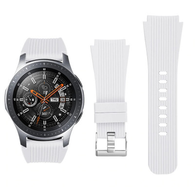 Curea silicon 22mm ceas Samsung Galaxy Watch 46mm / Gear S3 Classic Frontier - L foto