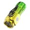 Lanterna cu 3 nuclee led, flippy, incarcare usb, autonomie 4-20h, raza maxima 100-200 m, 5w, 4 x 4 x 9 cm, suport de agatat, fund magnetic, galben/ver
