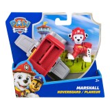 PATRULA CATELUSILOR ACTION PUPS SET VEHICUL DE SALVARE HOVERBOARD SI FIGURINA