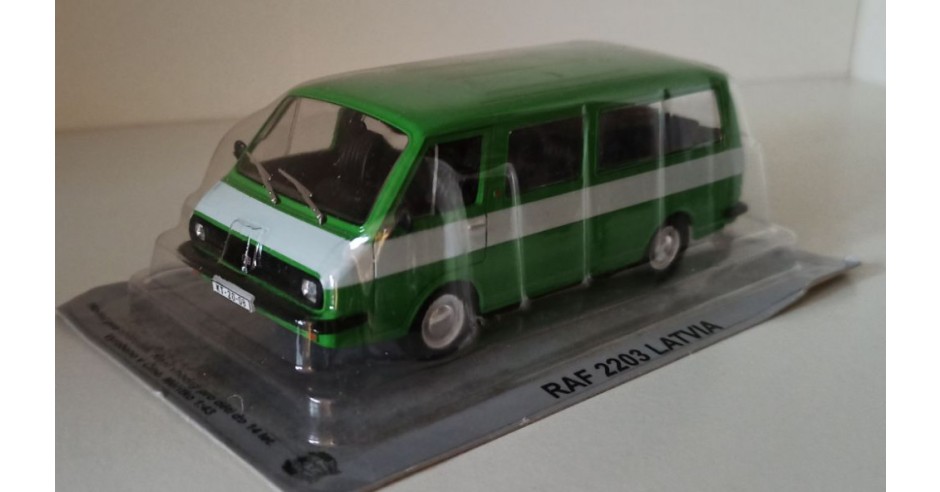 Coche Colección URSS Eraz 762v Escala 1:43 - Metal, Edición DeAgostini, Modelo Antiguo
