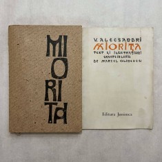 Vasile Alecsandri - Miorita - Editura Albatros + Junimea - Contine caiet si Vinyl original Electrecord foto