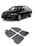 Cumpara ieftin Set covorase cauciuc tip tavita AUDI A6 C6 (2004-2011)