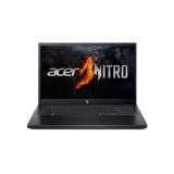 Laptop ACER Nitro V15, 15.6&quot;, 144 Hz, AMD Ryzen 7 7735HS, 16GB RAM, SSD 512GB, NVIDIA GeForce RTX 4050 6 GB, No OS, Obsidian Black