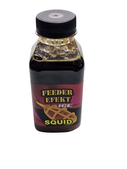 Aditiv lichid Feeder Efect ICE Black Fish, Aroma Squid, 330 ml