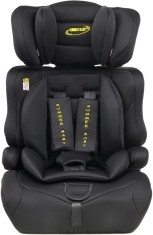 Scaun auto copii 76-150 cm, I-Size, centura in 3 puncte, spatar si tetiera reglabile, orientare in fata, negru