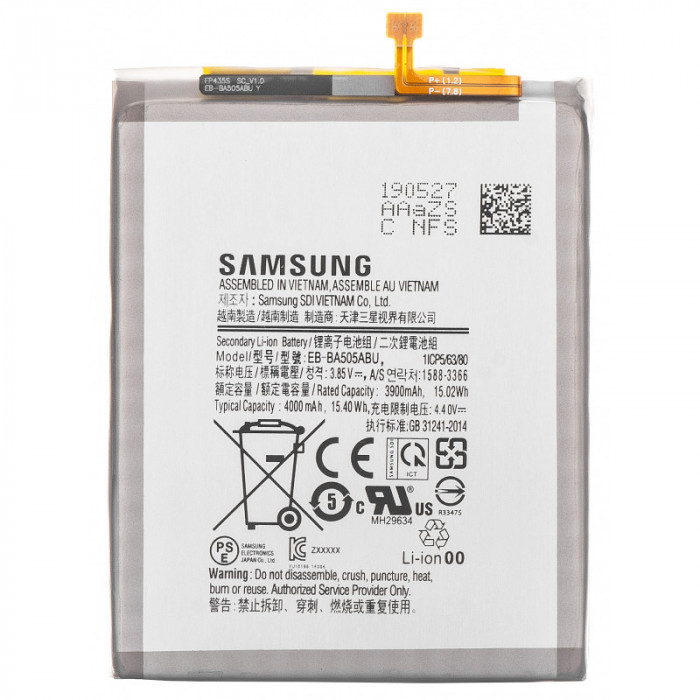 Acumulator Samsung Galaxy A30 A305 / Samsung Galaxy A30s A307, BA505AB