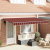 VidaXL Cortina Retractabilă Multicolour 400 x 200 cm 3329808