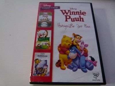 Winnie Puuh - 3 dvd foto