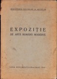 HST 281SP Expoziție de artă rom&acirc;nă modernă 1940 semnată Aurel Bugariu