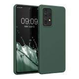 Husa Kwmobile pentru Samsung Galaxy A53 5G, Silicon, Verde, 57808.169, Carcasa