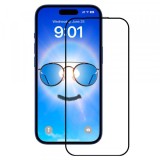 Folie de protectie Ecran Anank Anti Reflection pentru Apple iPhone 17 Pro Max, Sticla Securizata, Full Glue, 2.5D, Neagra