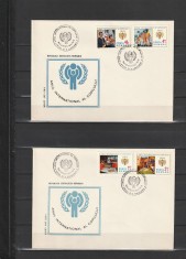 RO - FDC - ANUL INTERNATIONAL AL COPILULUI ( LP 980 ) 1979 ( 2 DIN 2 ) foto
