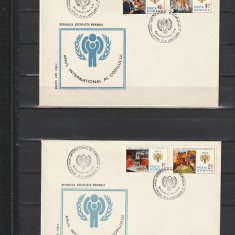 RO - FDC - ANUL INTERNATIONAL AL COPILULUI ( LP 980 ) 1979 ( 2 DIN 2 )