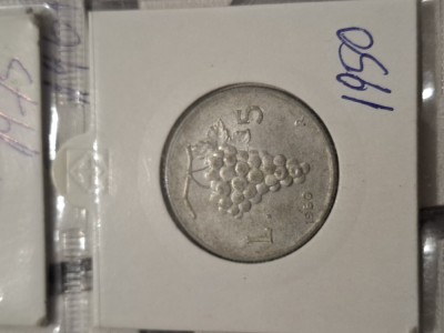 5 lire 1950 foto