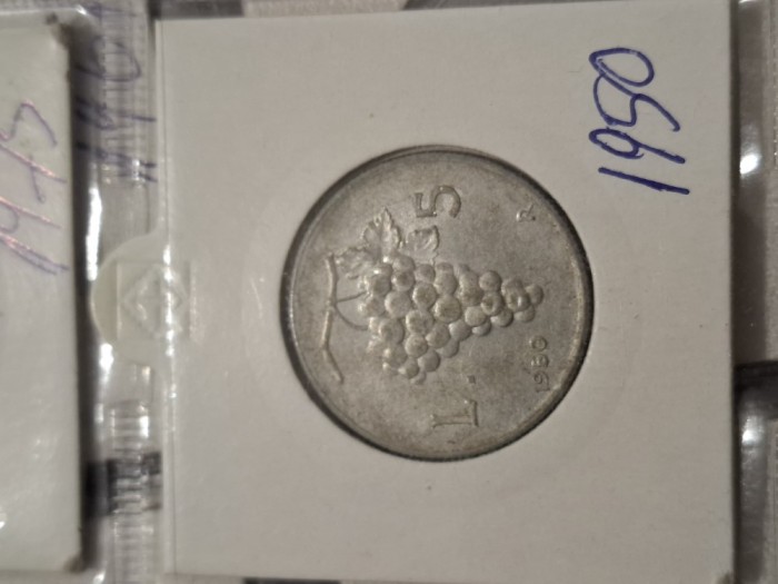 5 lire 1950
