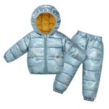 Costum bleu din fas pentru copii (Marime Disponibila: 3 ani), Superbaby