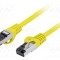 LANBERG Patch Cord RJ45 Cat 8.1 S/FTP 3m Galben
