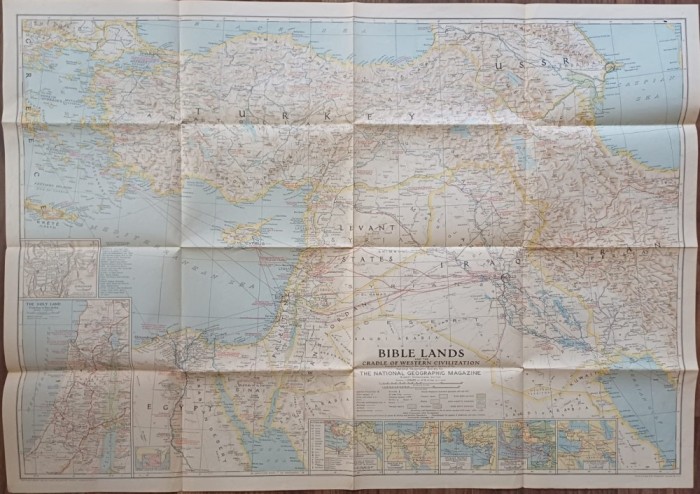 A3410N Bible Lands and the Craddle of Western Civilization 1938