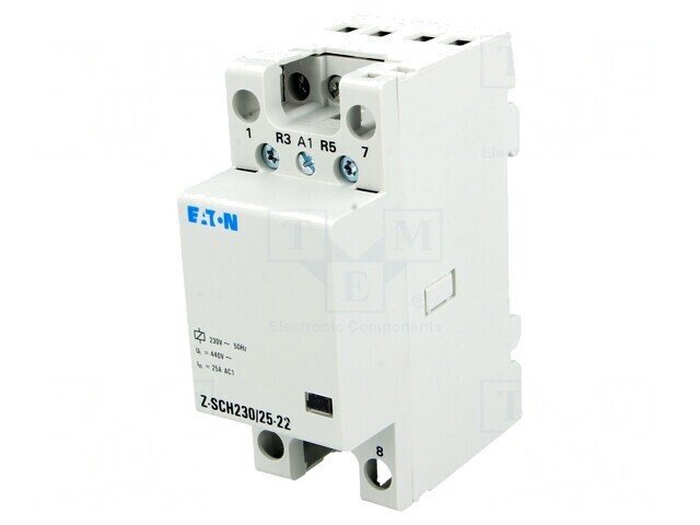 Contactor 4-Pin 25A 230VAC NC/NO Z-SCH230/25-22